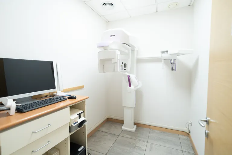 L'apparecchio per la radiologia tridimensionale cone beam presente in studio
